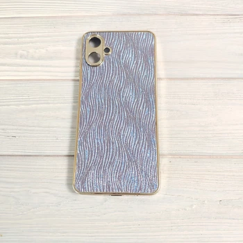 Чехол Luxury Glitter для Samsung Galaxy A06 / A065 Lilac-blue