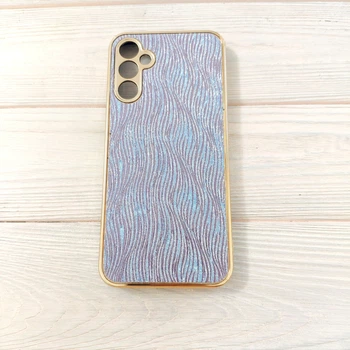 Чехол Luxury Glitter для Samsung Galaxy A15 / A155 Lilac-blue
