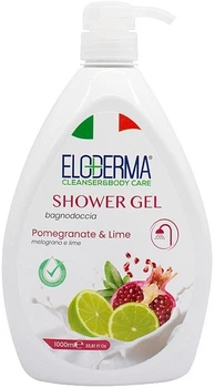 Гель для душа Eloderma Гранат и Лайм 1000 мл