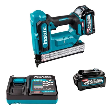 Аккумуляторный гвоздозабиватель Makita XGT 40 V Max FN001GA201 с 2 акб 40V 2.5Ah и з/у DC40RA (FN001GA201)