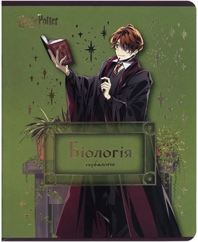 Набор предметных тетрадей Kite Harry Potter по биологии 48 листов в клеточку 10 шт (HP25-240-7)