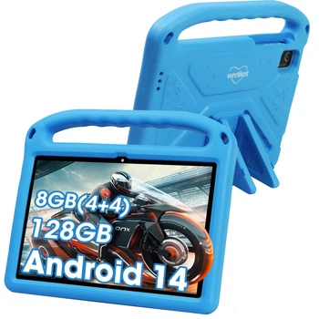 Планшет 10.1" Weelikeit C19W 4+4/128Gb 8 ядер Android 14 6000 мАч Голубой Б/В