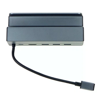 Металлическая док-станция 6 в 1 для консоли Steam Deck Asus Rog Ally 100Mbps 100W HDMI 4k30Hz