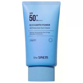 Сонцезахисний крем Eco Earth All Protection Sun Cream 50 мл The Saem