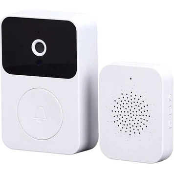 Бездротовий домофон з камерою та WIFI Doorbell X9, Розумний дверний відеодзвінок для дому, Акумуляторний домофон