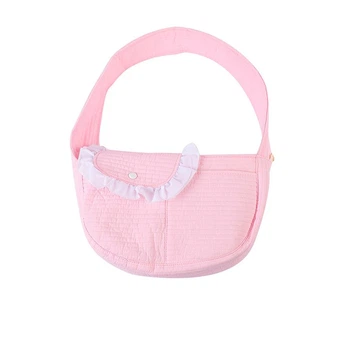 Слінг перенесення для котів та собак SY-2022-0502 Pink L (43*11*29 см)