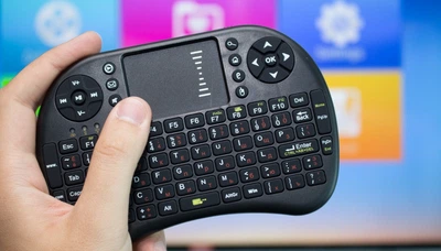 Беспроводная клавиатура Keyboard wireless MWK08/i8 Led touch с аккумулятором и подсветкой 4467