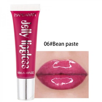 Блиск для губ Handaiyan Jelly Lip Gloss, зволожуючий прозорий блиск, 06