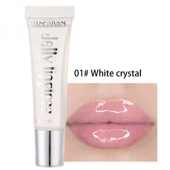 Блиск для губ Handaiyan Jelly Lip Gloss, зволожуючий прозорий блиск, 01