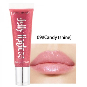 Блеск для губ Handaiyan Jelly Lip Gloss, увлажняющий прозрачный блеск, 09