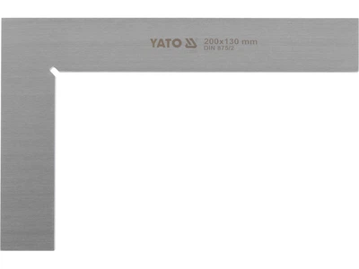 Kątownik ślusarski YATO 200 x 130 mm kl. II (YT-70753)