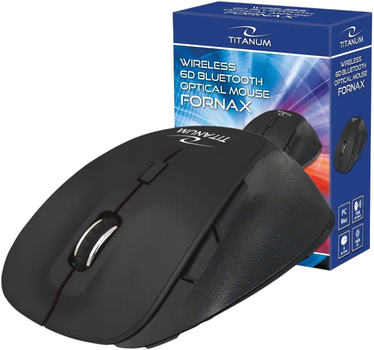 Mysz Titanum Fornax 6D Wireless Black (5901299946565)