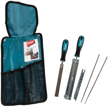 Zestaw do ostrzenia łańcucha Makita D-72160