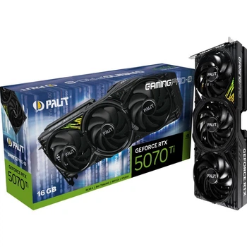 Відеокарта Palit GeForce RTX5070 Ti GamingPro S 16GB (NE7507T019T2-GB2031U)