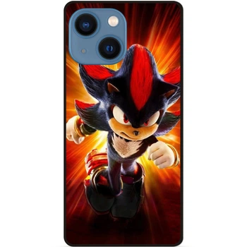 Силиконовый чехол бампер Candy для Iphone 14 с рисунком Шэдоу Соник Sonik