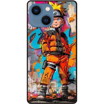 Чохол силіконовий бампер Candy для Iphone 15 з малюнком Наруто аніме Marvel Naruto