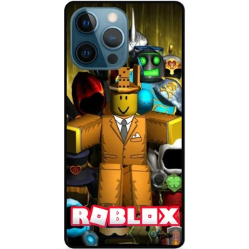 Силиконовый чехол Candy для Iphone 14 Pro с рисунком Roblox Роблокс