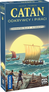 Dodatek do gry planszowej Galakta Catan: Odkrywcy i Piraci 2025 - dla 5-6 graczy (edycja polska) (5902259208204)