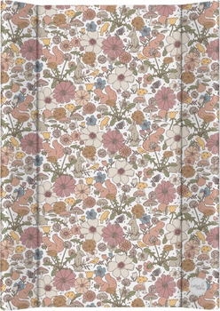 Mata do przewijania Ceba Baby Basic twarda Garden 50 x 70 cm (5907672341804)