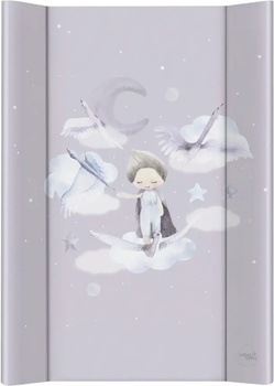 Mata do przewijania Ceba Baby Basic twarda Wild Swans 50 x 70 cm (5907672346410)