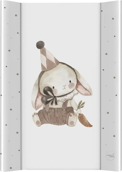 Mata do przewijania Ceba Baby Ultra Light twarda Clown Bunny 50 x 70 cm (5907672341910)