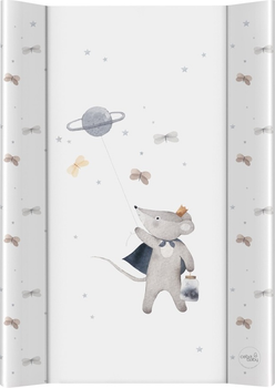 Mata do przewijania Ceba Baby Ultra Light twarda Cosmic Mouse 50 x 70 cm (5907672346298)