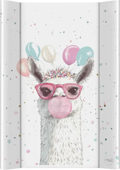 Матрац сповивальний Ceba Baby Ultra Light твердий Crazy Lama 50 x 70 см (5907672345185)