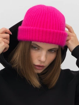 Шапка Malisa Мідл 15-1816-LT-210 One Size Фуксия