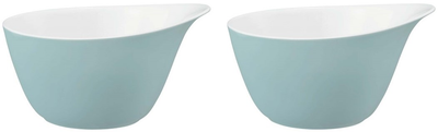 Набір мисок Seltmann Life Fashion Green Chic з ручкою 2 шт 600 мл (4052212069845)