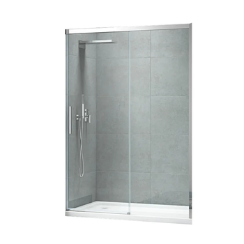 Двері в нішу Koer SR SD05-120x200-TR-01 прозоре скло Easy Clean 6 мм, хром KR5405