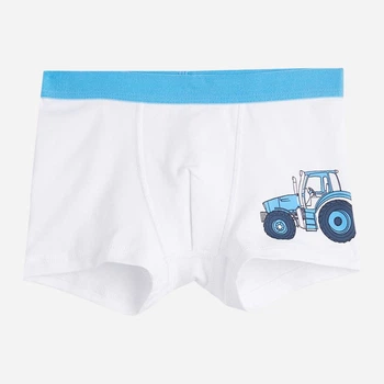 Детские трусы-боксеры для мальчика H&M 767126002c31 134-140 см Белые (KC1000000053217)