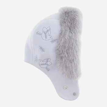 Капор жіночий Vilss Decor Chash/Fox Decor Conerentola Fur VL2117-16-5-v99 One Size Іній/Світло-сірий