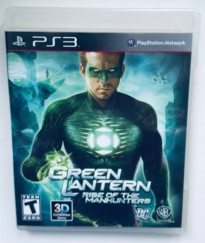 Диск для PlayStation 3 - Green Lantern Rise of the Manhunters, английская версия, Б/У