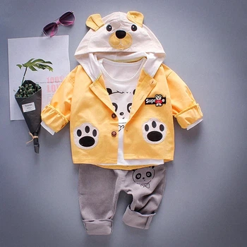 Дитячий костюм "Cuddle Cub" Жовтий 92–98 см