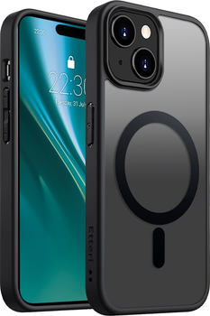 Панель Etteri Matt Mag do Apple iPhone 15 6.1 Black (GSM186869)