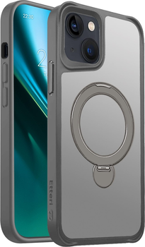 Панель Etteri Matt Mag Ring do Apple iPhone 13 6.1 Grey (GSM190631)