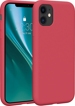 Панель Etteri Silicone Case do Apple iPhone 11 Raspberry (GSM183574)