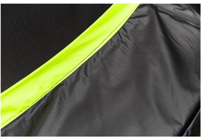 Osłona na sprężyny LEAN Toys Sport do trampoliny serii Max 244 cm 8ft Black and green (5903802457629)