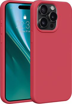 Панель Etteri Silicone Case do Apple iPhone 15 Pro Max 6.7 Raspberry (GSM183568)