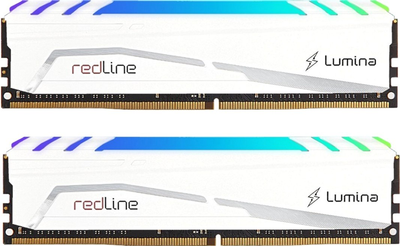 Оперативна пам'ять Mushkin DDR5-6400 65536MB PC5-51200 (Kit of 2x32768) Redline RGB White (MLB5C640BGGP32GX2)