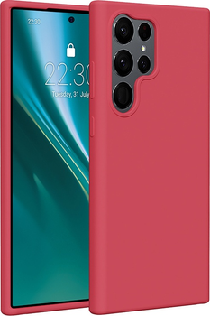 Etui plecki Etteri Silicone Case do Samsung Galaxy A15 4G / A15 5G Raspberry (GSM183566)