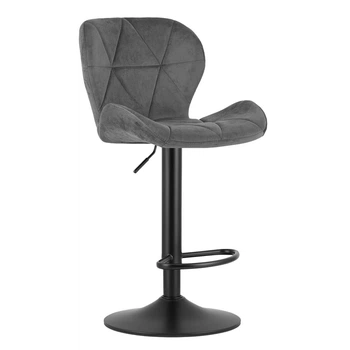 Барний стілець LEOBERT WEST 111х45 см Grey