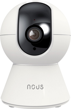 Kamera IP Nous W5 3MP Wi-Fi PTZ White (5907772033715)