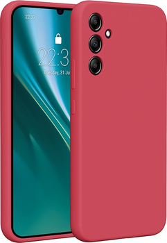 Etui plecki Etteri Silicone Case do Samsung Galaxy A34 5G Raspberry (GSM183564)