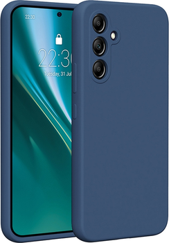 Панель Etteri Silicone Case do Samsung Galaxy A54 5G Dark blue (GSM183458)