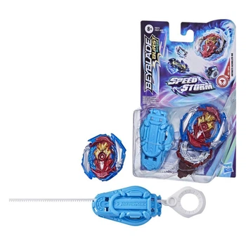 Бейблейд c пусковым устройством Hasbro Beyblade Burst Surge Speedstorm Infinite Achilles A6 Синий