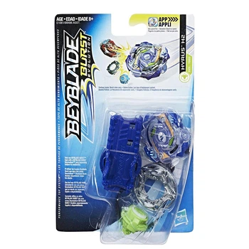 Бейблейд c пусковым устройством Hasbro Beyblade Хайрус Х2 Hasbro Beyblade Burst Evolution Starter Pack Hyrus H2 Синий