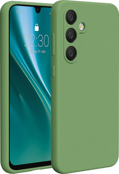 Панель Etteri Silicone Case do Samsung Galaxy S24 FE Light green (GSM190276)