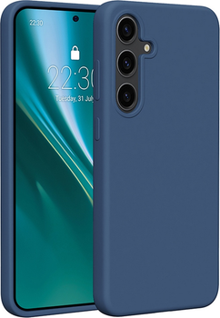 Панель Etteri Silicone Case do Samsung Galaxy S24 Plus Dark blue (GSM183449)