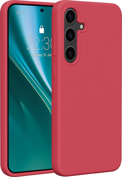 Панель Etteri Silicone Case do Samsung Galaxy S24 Plus Raspberry (GSM183553)